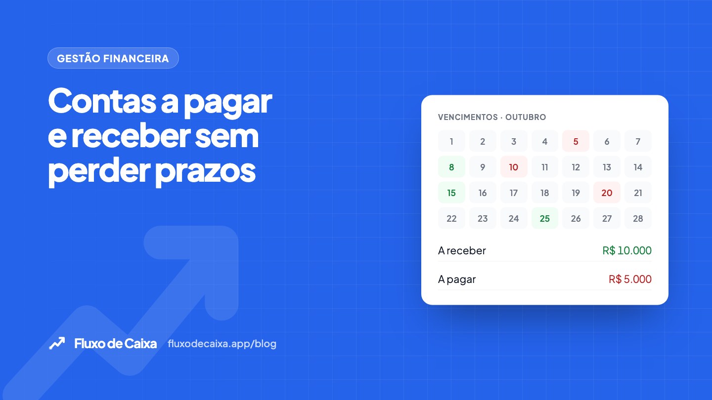 contas a pagar e receber